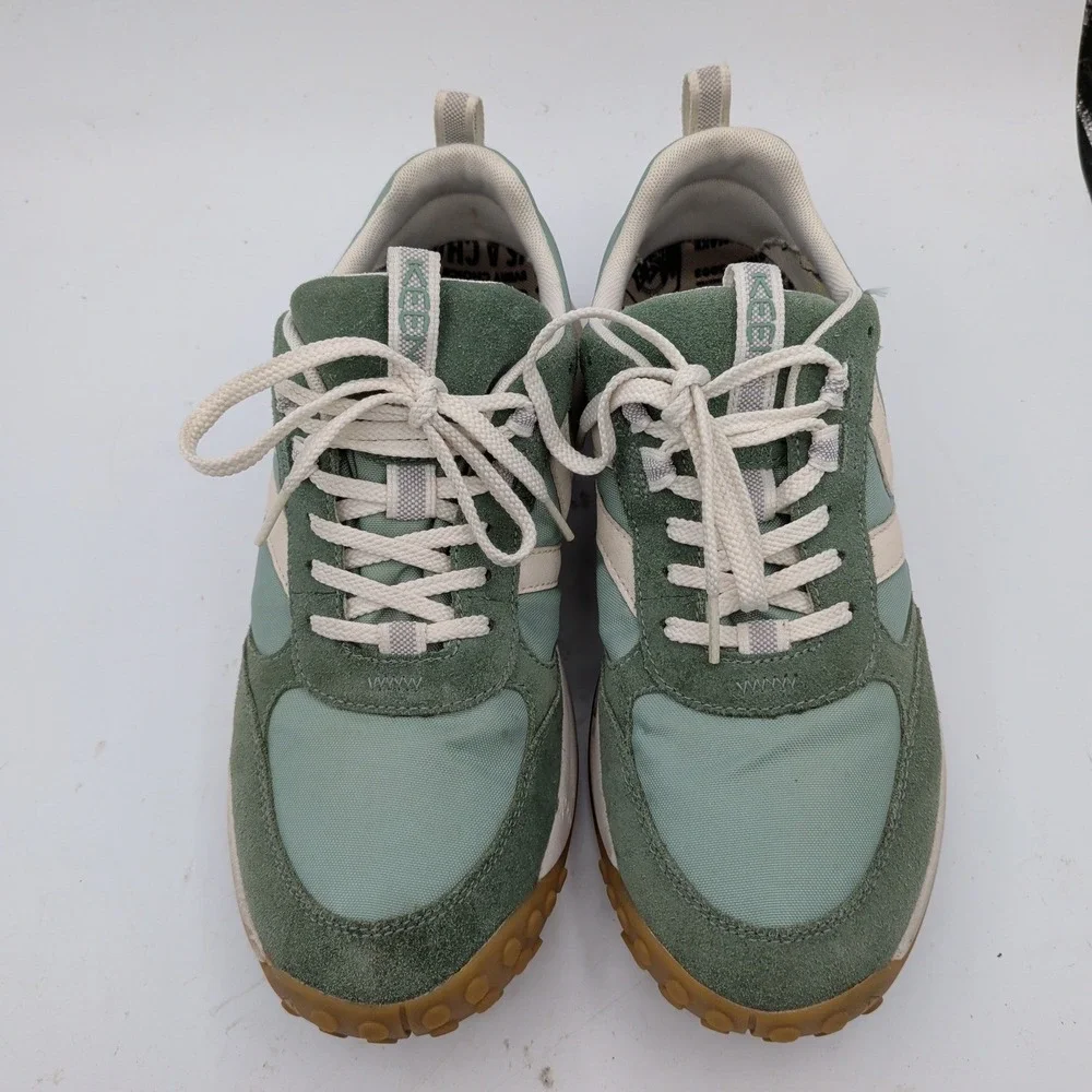 KEEN KS86 Womens Sneakers Dark Forest Star White 1029594 Size 10